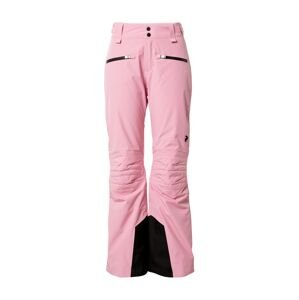 PEAK PERFORMANCE Outdoorové kalhoty 'Scoot'  růžová / černá