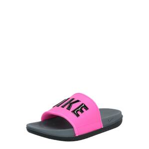 Nike Sportswear Pantofle 'Offcourt' tmavě růžová / černá