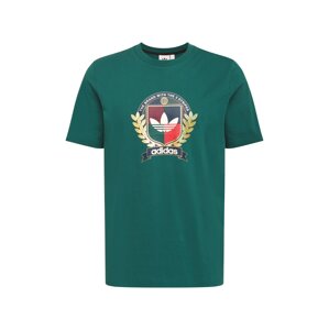 ADIDAS ORIGINALS Tričko 'College Crest'  zelená
