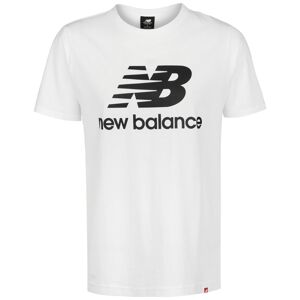 new balance Tričko  černá / bílá