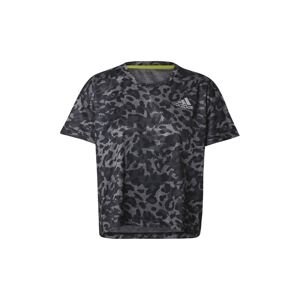 ADIDAS PERFORMANCE Funkční tričko  antracitová / světle šedá / tmavě šedá