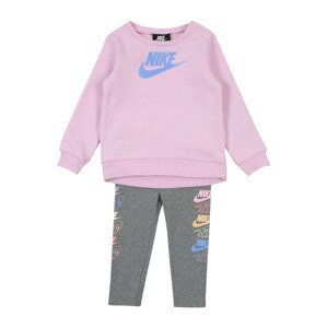 Nike Sportswear Jogginganzug 'FUTURA STACK'  tmavě šedá / bledě fialová / mix barev