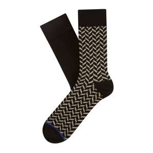 CHEERIO* Ponožky  černá / královská modrá / režná
