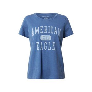 American Eagle Tričko  modrá / světlemodrá