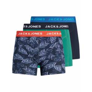 JACK & JONES Boxerky  tmavě modrá / nefritová / červená / bílá / chladná modrá