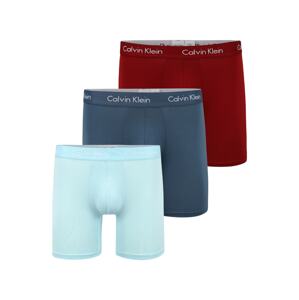 Calvin Klein Underwear Boxerky  azurová / chladná modrá / rubínově červená / bílá