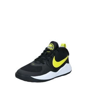 NIKE Sportovní boty 'Team Hustle D9'  žlutá / černá