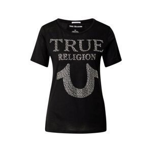 True Religion Tričko  černá