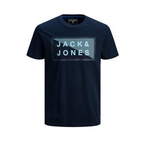 Jack & Jones Junior Tričko  tmavě modrá / světlemodrá