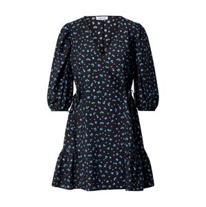 EDITED Šaty 'Gemma'  černá / modrá