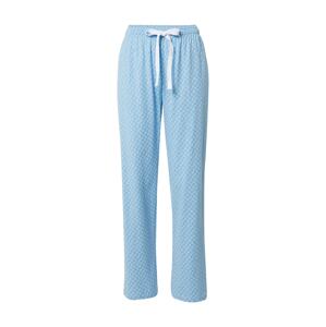 JOOP! Bodywear Pyžamové kalhoty  světlemodrá / bílá