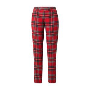 ETAM Pyžamové kalhoty 'ODILE'  černá / červená