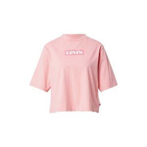 LEVI'S Tričko  růžová / bílá