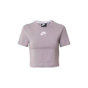 Nike Sportswear Tričko  bílá / bledě fialová
