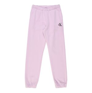Calvin Klein Jeans Kalhoty  černá / pastelově růžová