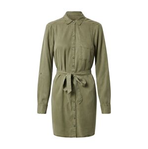 Abercrombie & Fitch Košilové šaty  olivová