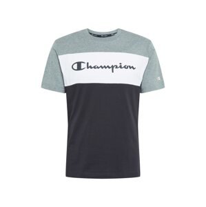 Champion Authentic Athletic Apparel Tričko  šedý melír / bílá / černá / námořnická modř