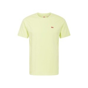 LEVI'S Tričko  pastelově žlutá / červená