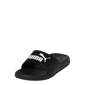 PUMA Plážová/koupací obuv 'Popcat 20' černá / bílá
