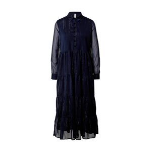 Soyaconcept Košilové šaty 'MERLE' námořnická modř / černá