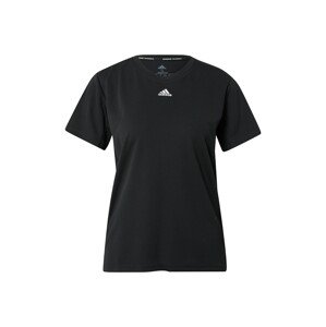 ADIDAS SPORTSWEAR Funkční tričko 'NECESSI' černá / bílá