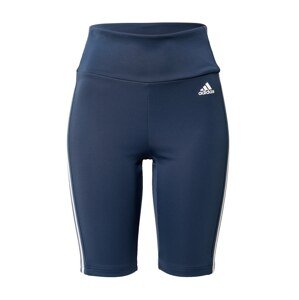 ADIDAS PERFORMANCE Sportovní kalhoty  bílá / marine modrá