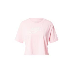 Nike Sportswear Tričko růžová / bílá