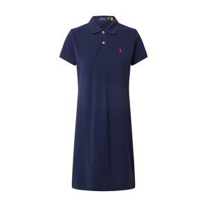 Polo Ralph Lauren Šaty námořnická modř / ohnivá červená
