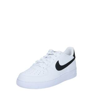 Nike Sportswear Tenisky 'Air Force 1' černá / bílá