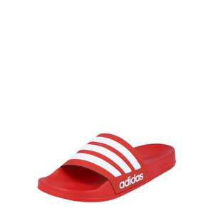 ADIDAS SPORTSWEAR Plážová/koupací obuv 'Adilette'  červená / bílá