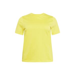 Selected Femme Curve Tričko 'PERFECT'  žlutá