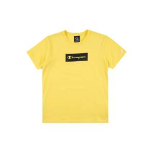 Champion Authentic Athletic Apparel Tričko  žlutá / černá / bílá