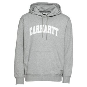 Carhartt WIP Mikina 'University'  šedý melír / bílá