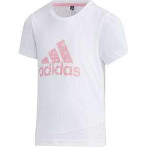 ADIDAS PERFORMANCE Funkční tričko  světle růžová / offwhite