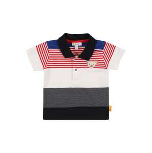 Steiff Collection Tričko 'Poloshirt'  námořnická modř / bílá / černá / šedá / červená