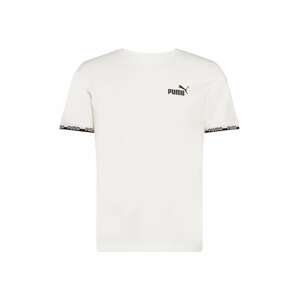 PUMA Funkční tričko 'AMPLIFIED'  bílá / černá