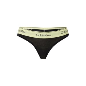 Calvin Klein Underwear Tanga  černá / světle žlutá