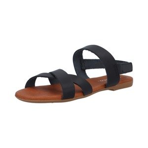Bianco Páskové sandály 'Brooke'  černá