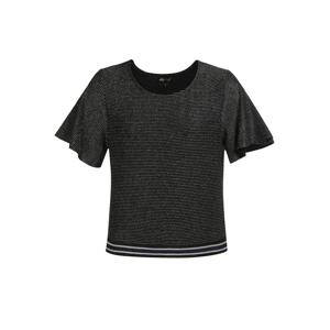 myMo at night T-Shirt  černá / stříbrná