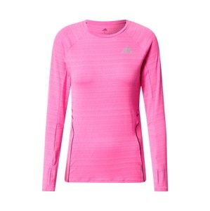 ADIDAS PERFORMANCE Funkční tričko  pink / černá / šedá