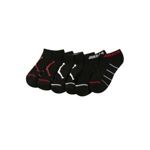 Jordan Ponožky 'LEGEND NO SHOW'  černá / červená / bílá
