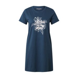SCHIESSER Noční košilka  bílá / růžová / modrá