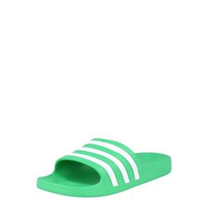 ADIDAS SPORTSWEAR Plážová/koupací obuv 'Adilette'  trávově zelená / bílá