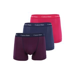 Calvin Klein Underwear Boxerky  modrá / pink / tmavě modrá