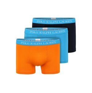 Polo Ralph Lauren Boxerky marine modrá / světlemodrá / oranžová / bílá