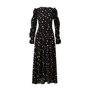 Essentiel Antwerp Košilové šaty 'Zangle'  černá / bílá