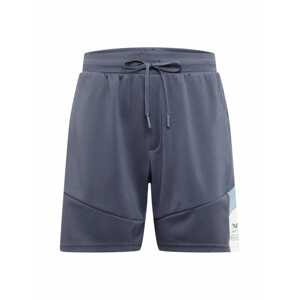 Hummel Sportovní kalhoty 'Alec'  námořnická modř / kouřově modrá / bílá