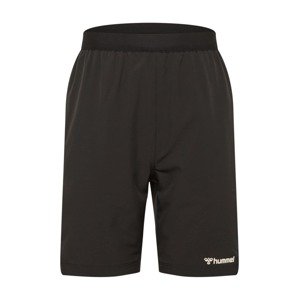 Hummel Sportovní kalhoty 'Torin'  černá / bílá