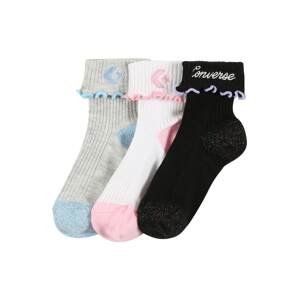 CONVERSE Ponožky  bílá / černá / šedá / růžová / světlemodrá