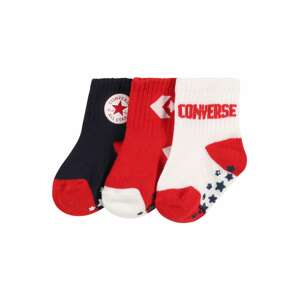 CONVERSE Ponožky  červená / námořnická modř / bílá